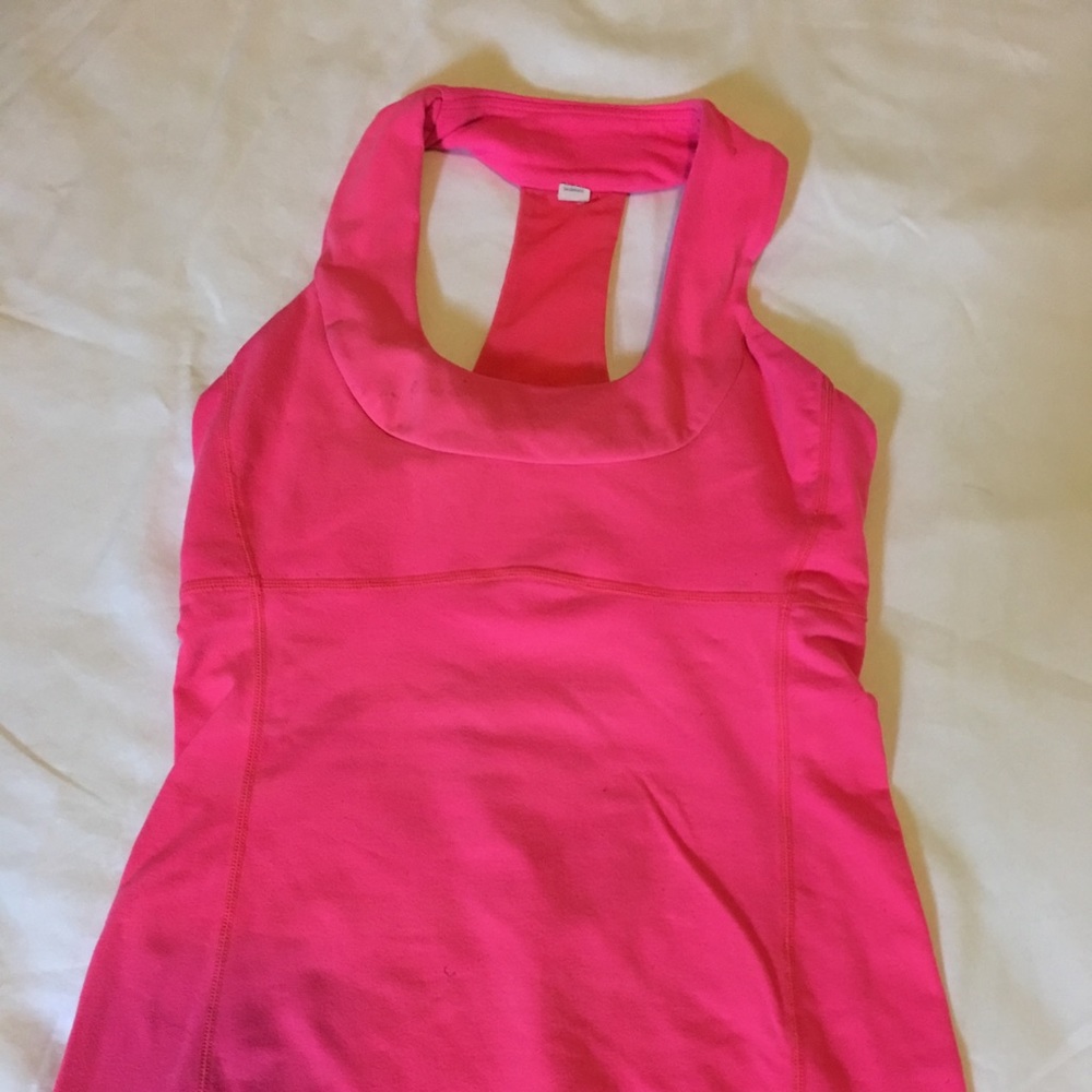 Lululemon Pink Racerback Tanktop